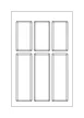 Evőeszköztartó Classico Kristall softTouch 40 (322 x 474 mm) fekete