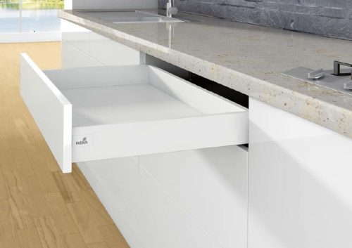 K-HETTICH Arcitech, front kihuzású, fehér, 400/94, 40kg, SiSy