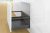 K-HETTICH Arcitech, front kihuzású, antracit, 450/94/282, 40kg, SiSy