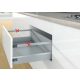 K-HETTICH Arcitech, front kihuzású, ezüst, 350/94/218, 40kg, SiSy