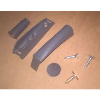   IF besüllyeszthető mágnes K-Lock 10x27mm antracit adapterrel
