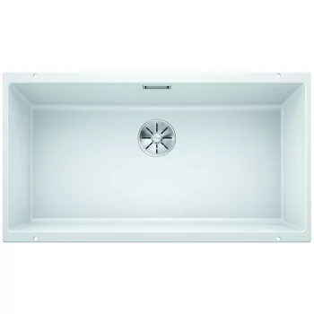   BLANCO 523145 Mosogató Subline 800-U fehér InFino kézikönyv Silgranit PuraDur