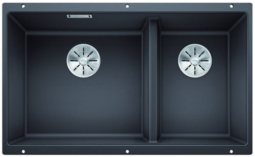 BLANCO 523152 Mosog.Subline 430/270-U szürke szikla InFino kézikönyv Silgranit