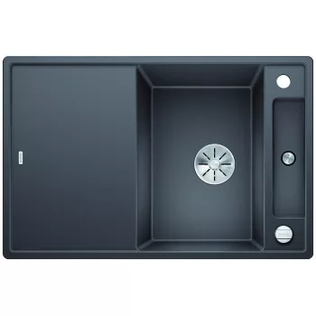   BLANCO 523174 Mosogató Axia III 45 S szürke szikla InFino excenterrel Silgranit