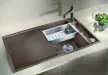 BLANCO 523222 Mosogató Axia III 5 S tartufo InFino excenterrel Silgranit PuraDur