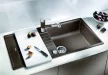 BLANCO 523263 Mosogató Zia XL 6 S Compact antracit excenterrel Silgranit PuraDur