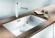 BLANCO 523452 Mosogató Subline 700-U Level antracit InFino kézi.SilgranitPuraDur