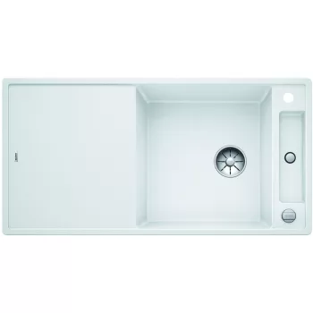   BLANCO 523504 Mosogató Axia III XL 6 S fehér InFino excen.Silgranit PuraDur