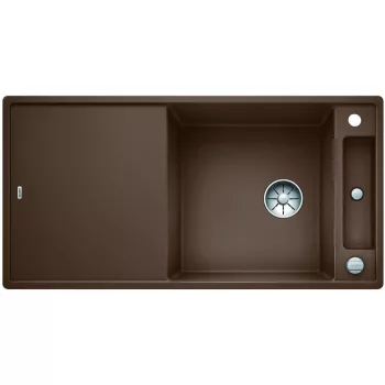   BLANCO 523509 Mosogató Axia III XL 6 S kávé InFino excenterrel Silgranit PuraDur