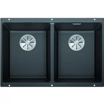   BLANCO 523574 Mosogató Subline 350/350-U antracit InFino kézikönyv SilgranitPura