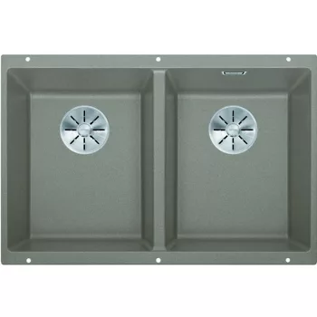  BLANCO 523581 Mosogató Subline 350/350-U tartufo InFino kézikönyv SilgranitPura