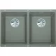 BLANCO 523581 Mosogató Subline 350/350-U tartufo InFino kézikönyv SilgranitPura