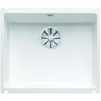   BLANCO 523733 Mosogató Subline 500-U fényes fehér InFino kézikönyv PuraPlus