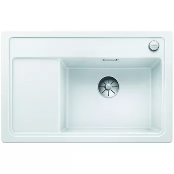   BLANCO 523778 Mosogató Zenar XL 6S Compact fehér InFino excenterrel Silgranit
