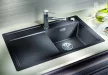BLANCO 523816 Mosogató Zenar 45S-f fehér InFino excenterrel Silgranit PuraDur