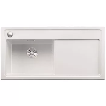  BLANCO 523929 Mosogató Zenar XL 6S-f fehér InFino excenterrel Silgranit PuraDur