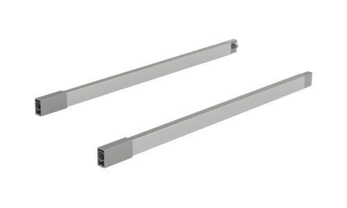 K-HETTICH Arcitech hosszanti magasító korlát 400 ezüst J+B