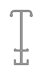 TERNO profil 2330/A elox 2,5m