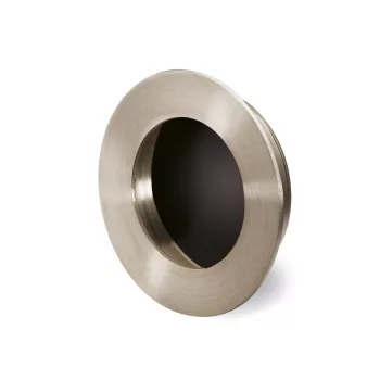   HETTICH 9207534 fogantyú Aboa d65 mm nemesacél/fekete fényes