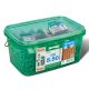SPAX csavar 5x50 teraszhoz cilinderes TXS,A2,C,ezüst,550 db+tartozék