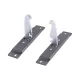 KES 232390 Dispensa front rögzítő 500 mm antracit