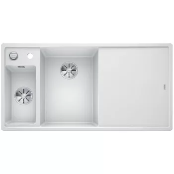   BLANCO 524647 mosogató AXIA III 6 S fehér SILGRANIT® PuraDur®