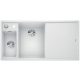BLANCO 524657 mosogató AXIA III 6 S fehér SILGRANIT® PuraDur®