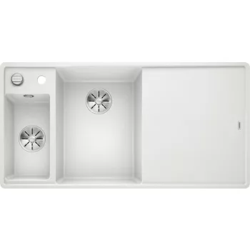   BLANCO 524666 AXIA szintű mosogató 6 6 SF fehér SILGRANIT® PuraDur®