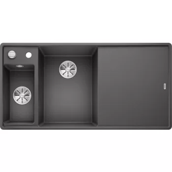   BLANCO 524670 lapos mosogató AXIA III 6S-F gyöngyszürke SILGRANIT®PuraDur®