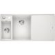 BLANCO 524672 lapos mosogató AXIA III 6S-F fehér SILGRANIT®PuraDur®