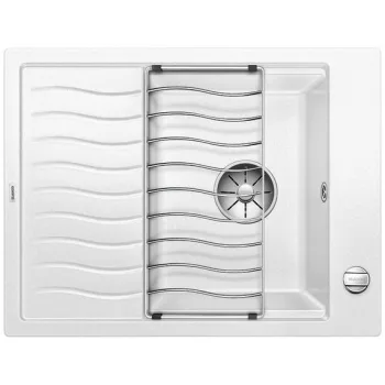   BLANCO 524818 mosogató ELON 45 S fehér SILGRANIT® PuraDur®