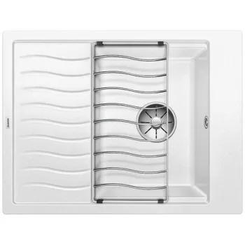   BLANCO 524828 mosogató ELON 45 S fehér SILGRANIT® PuraDur®