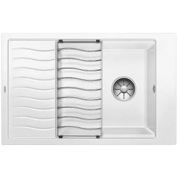   BLANCO 524848 mosogató ELON XL 6 S fehér SILGRANIT® excenter nélkül, kiegészítők