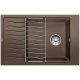 BLANCO 524853 Mosogató ELON XL 6 S kávé SILGRANIT® excenter nélkül, kiegészítőkk