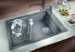 BLANCO 524879 Mosogató ELON XL 8 S kávé SILGRANIT® PuraDur®