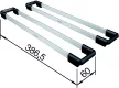 BLANCO 525176 Mosogató ETAGON 700-U kávés  Silgranite InFino excenter nélkül