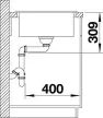 BLANCO 524803 mosogató FARON XL 6 S antracit SILGRANIT® PuraDur®