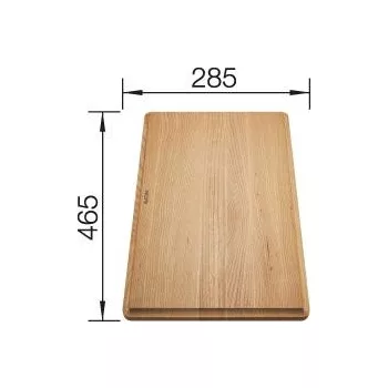   BLANCO 237118 Vágódeszka mosogató FARON XL 6 S kőris fához