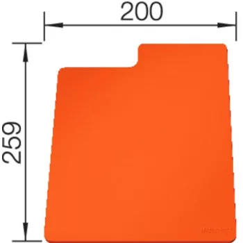   BLANCO 236719 Tartozékok vágószőnyeghez SITY Pad Orange orange - műanyag