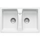 BLANCO 524964 mosogató LEXA 8 white SILGRANIT® PuraDur®