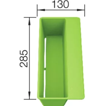   BLANCO 236720 Tartozék tartály SITY Doboz Kiwi kiwi - műanyag