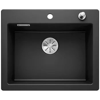 BLANCO 524738 mosogató PALONA fekete kerámia PuraPlus®