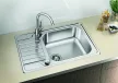 BLANCO 525120 Sink XL 6S Kompakt, szálcsiszolt nemesacél