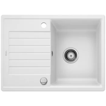   BLANCO 524715 mosogató ZIA 45 S kompakt fehér SILGRANIT® PuraDur®
