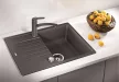 BLANCO 524720 Mosogató ZIA 45 S Kompakt kávé SILGRANIT® PuraDur®