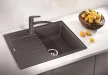 BLANCO 524725 mosogató ZIA 45 S kompakt fehér SILGRANIT® PuraDur®