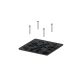 HETTICH 9243049 LegaDrive csatlakozó lemez 170x170 szürke