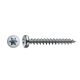 SPAX csavar 3x16 kör alakú fej, TSX, W, 4C