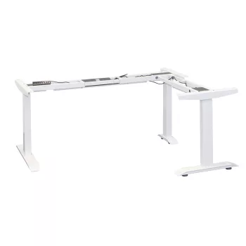   STRONG Elektromos állítható lábazat fehér sarokmegoldás RAL9016 matt