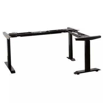  STRONG Elektromos állítható lábazat fekete sarokmegoldás RAL9005 matt